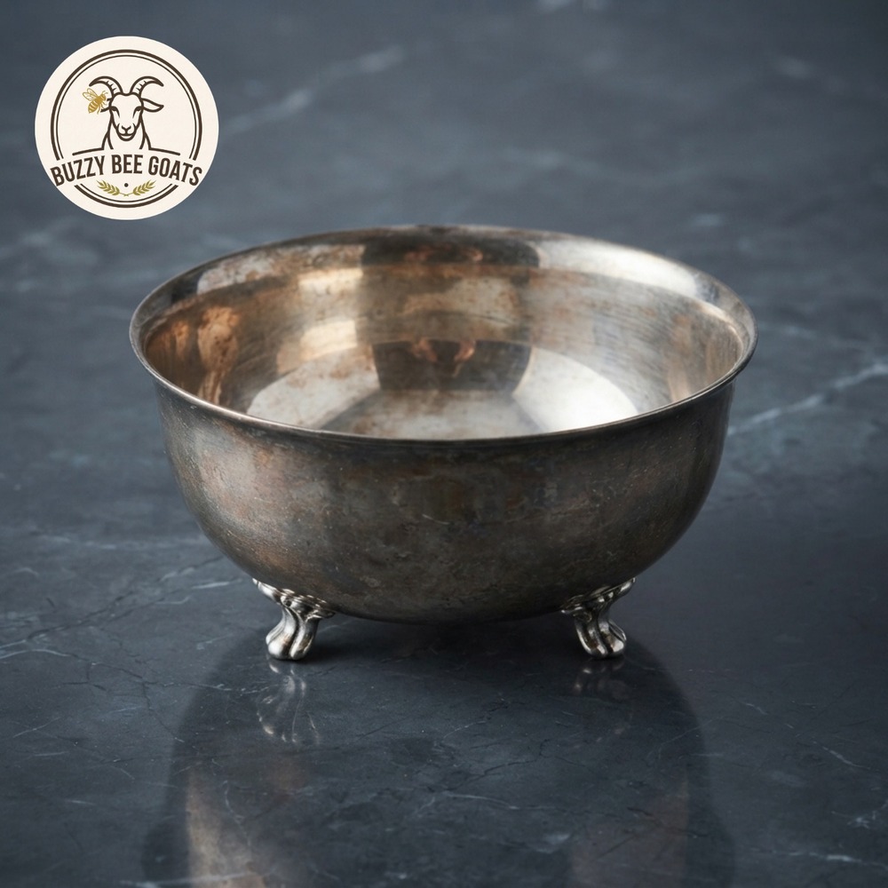 Vintage Wallace Silversmiths Silver-Plated Footed Bowl Model M637 Mid-Century